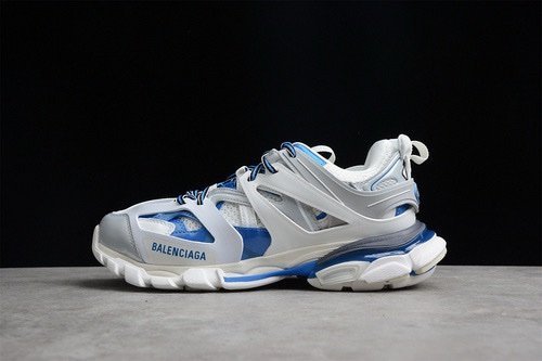 Balenciaga Track Trainer White Blue - Afbeelding 2