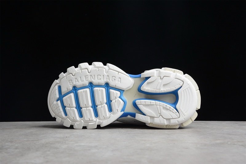 Balenciaga Track Trainer White Blue - Afbeelding 4