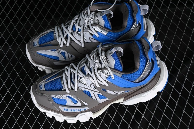Balenciaga Track Trainer Grey Blue White - Afbeelding 3