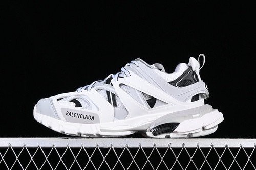 Balenciaga Track Trainer White Black - Afbeelding 2