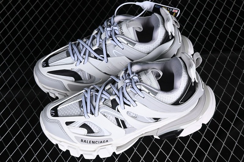 Balenciaga Track Trainer White Black - Afbeelding 3