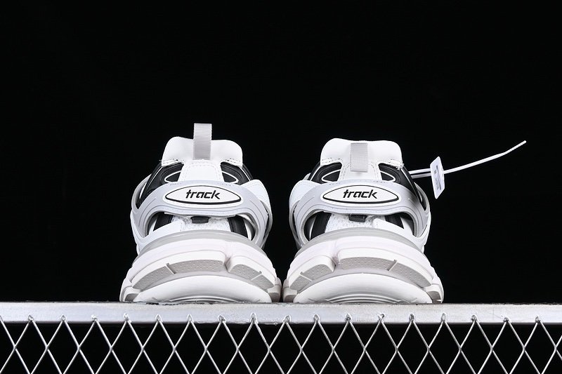 Balenciaga Track Trainer White Black - Afbeelding 5