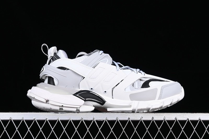 Balenciaga Track Trainer White Black - Afbeelding 6