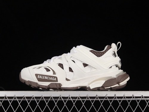Balenciaga Track Trainer White Brown - Afbeelding 2