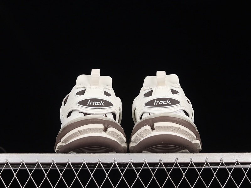 Balenciaga Track Trainer White Brown - Afbeelding 3