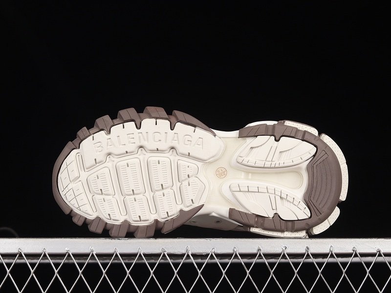 Balenciaga Track Trainer White Brown - Afbeelding 5
