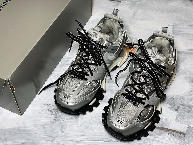 Balenciaga Track Trainer Silver - Afbeelding 3