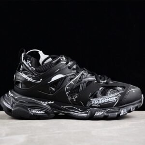 Alternative view of Balenciaga Track Trainer Black White