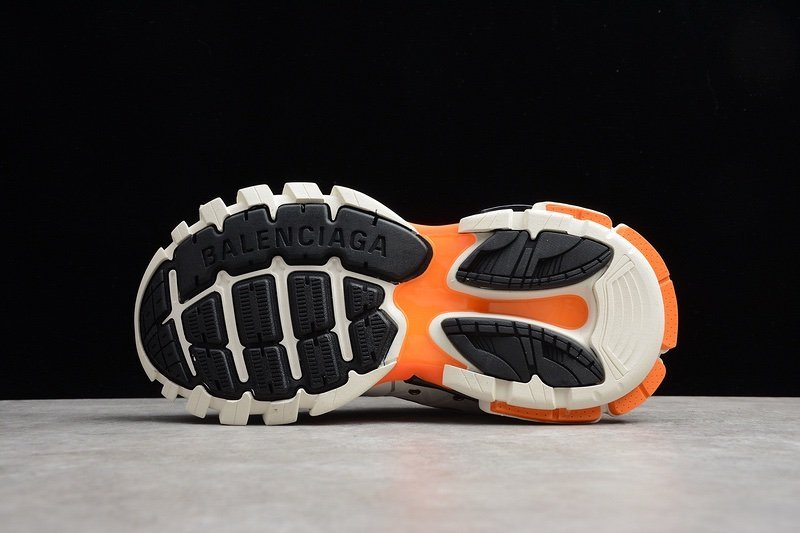Balenciaga Track Trainer White Orange - Afbeelding 7