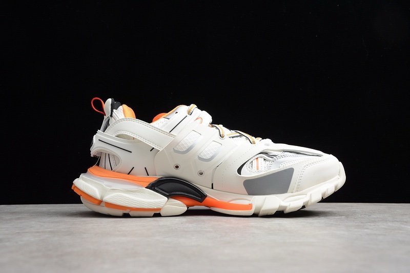 Balenciaga Track Trainer White Orange - Afbeelding 4