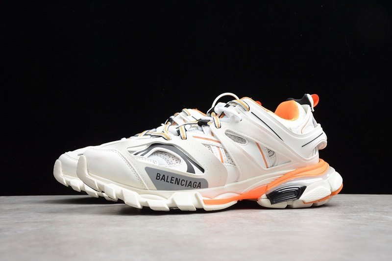 Balenciaga Track Trainer White Orange - Afbeelding 3