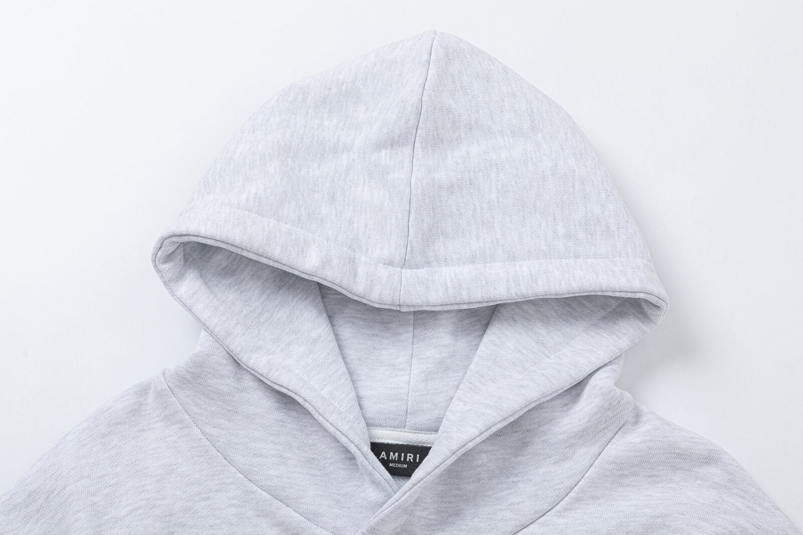 Amiri Baroque Logo Hoodie In Grey - Afbeelding 8