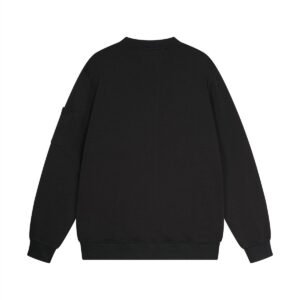 Alternative view of C.P. Company Sweater Basic Fleece In Black