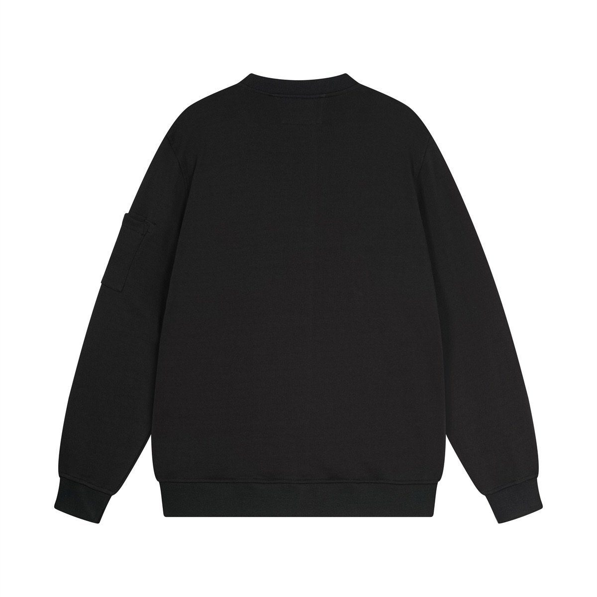 C.P. Company Sweater Basic Fleece In Black - Afbeelding 2