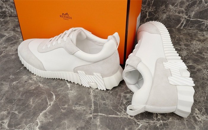 Hermes Bouncing Sneaker Full White - Afbeelding 6