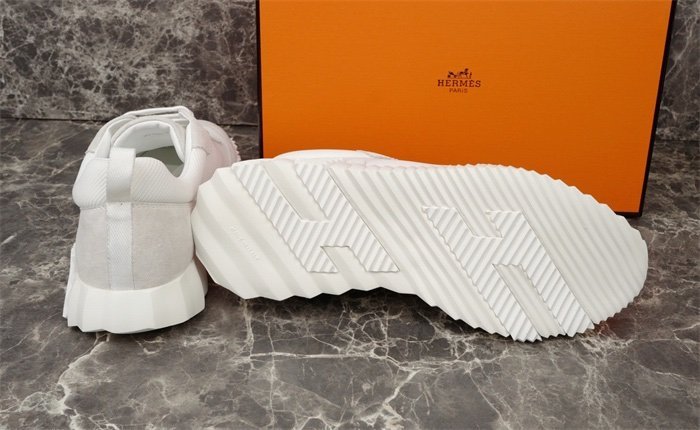 Hermes Bouncing Sneaker Full White - Afbeelding 7
