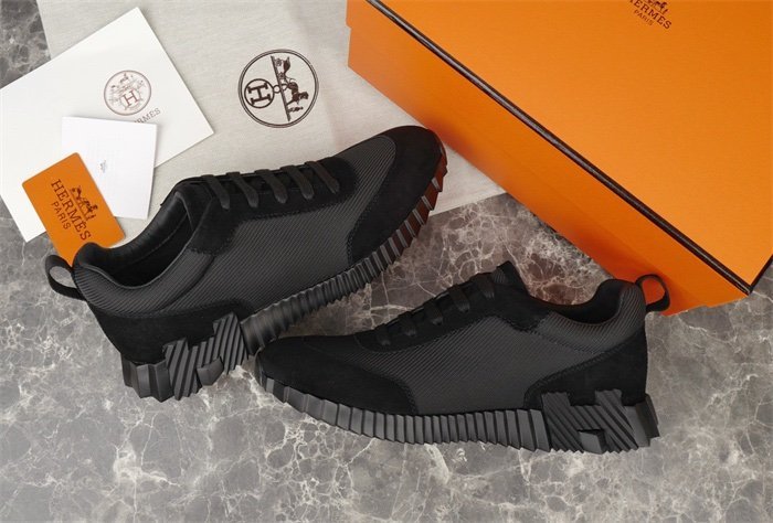 Hermes Bouncing Sneaker Full Black - Afbeelding 4