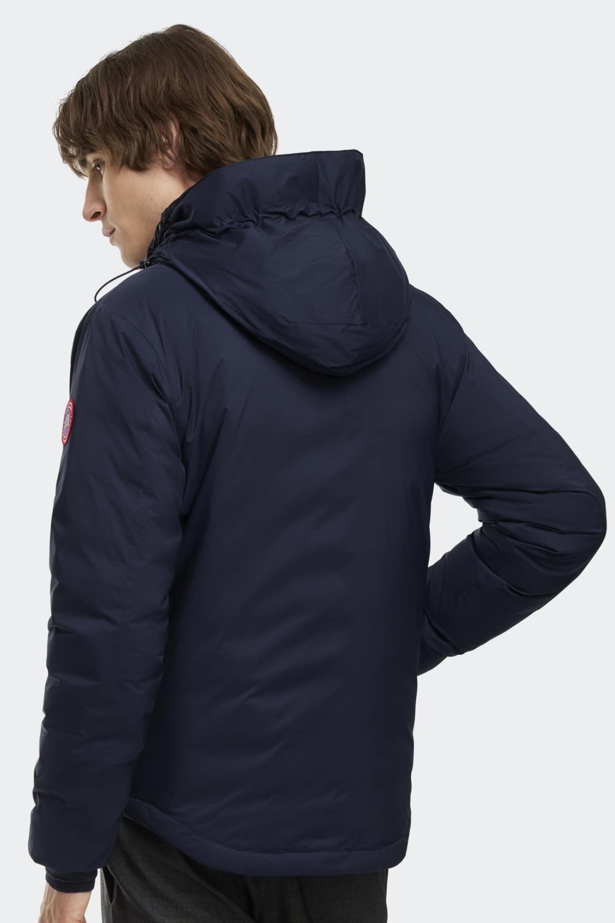 Canada Goose Lodge Hoody Jacket In Navy Blue - Afbeelding 4