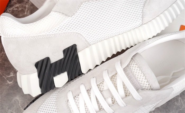 Hermes Bouncing Sneaker White Black H - Afbeelding 8