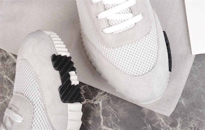 Hermes Bouncing Sneaker White Black H - Afbeelding 9