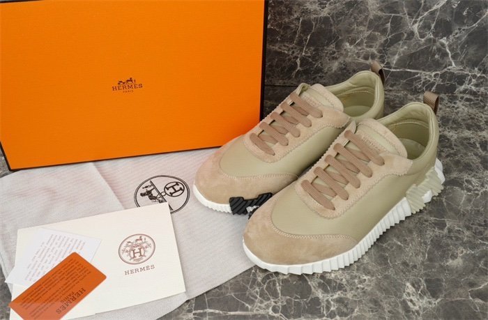 Hermes Bouncing Sneaker Beige - Afbeelding 3