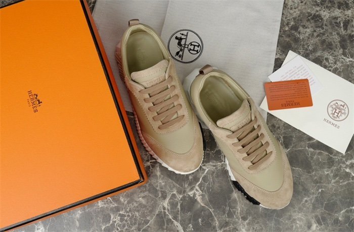 Hermes Bouncing Sneaker Beige - Afbeelding 4
