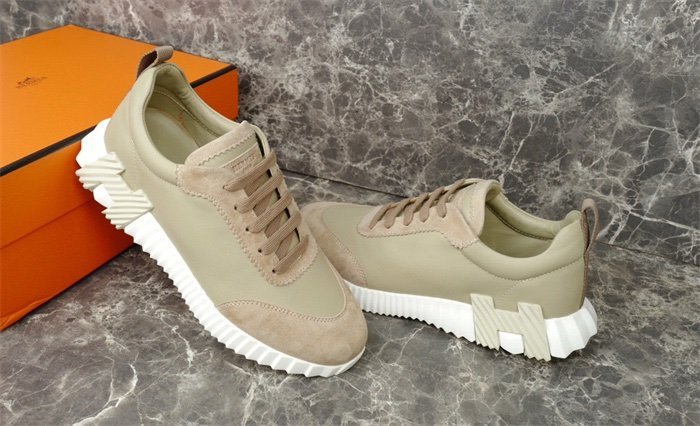 Hermes Bouncing Sneaker Beige - Afbeelding 6