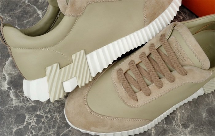 Hermes Bouncing Sneaker Beige - Afbeelding 8