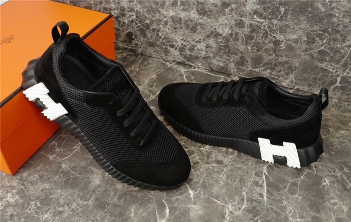Hermes Bouncing Sneaker Black White H - Afbeelding 7