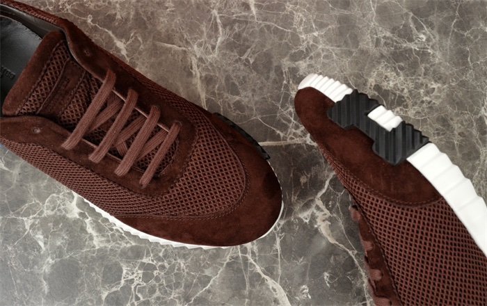 Hermes Bouncing Sneaker Brown Blue - Afbeelding 9