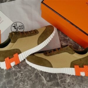 Alternative view of Hermes Bouncing Sneaker Green Orange