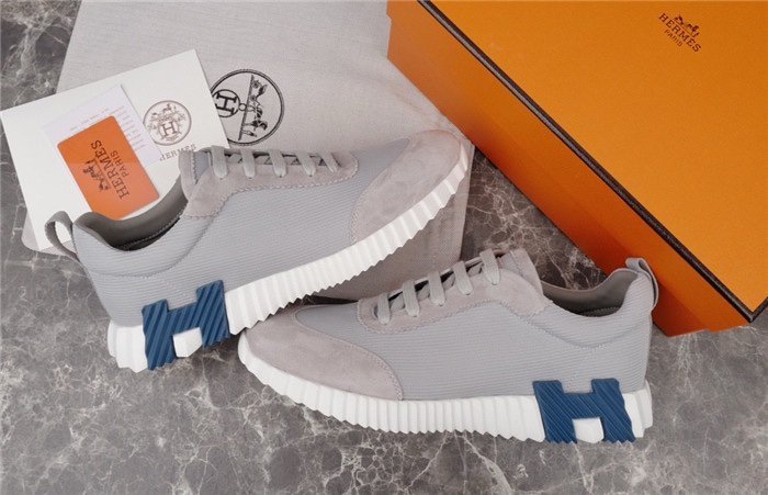 Hermes Bouncing Sneaker Grey Blue - Afbeelding 2