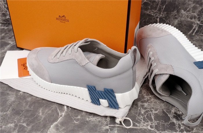 Hermes Bouncing Sneaker Grey Blue - Afbeelding 7