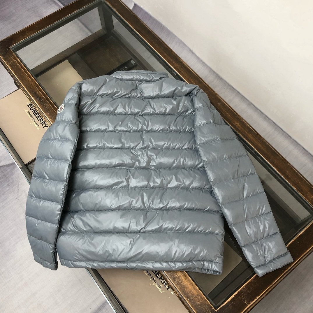 Moncler Acorus Down Jacket Silver Grey - Afbeelding 3