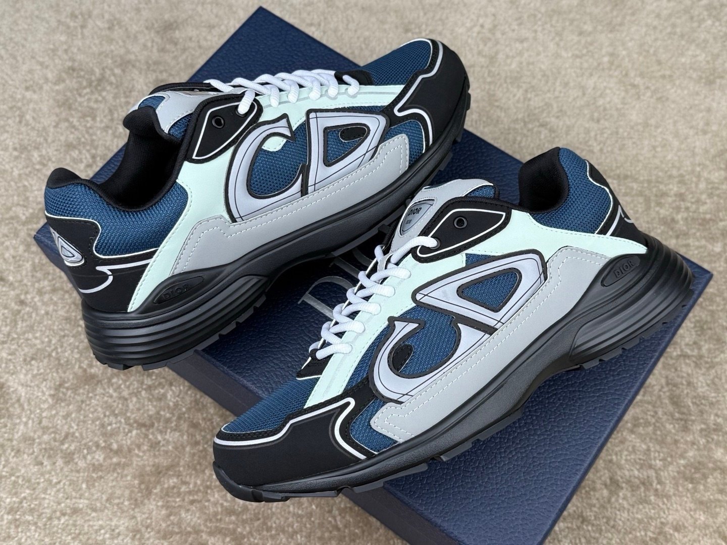 Dior B30 Reflective Blue/Grey Black - Afbeelding 5