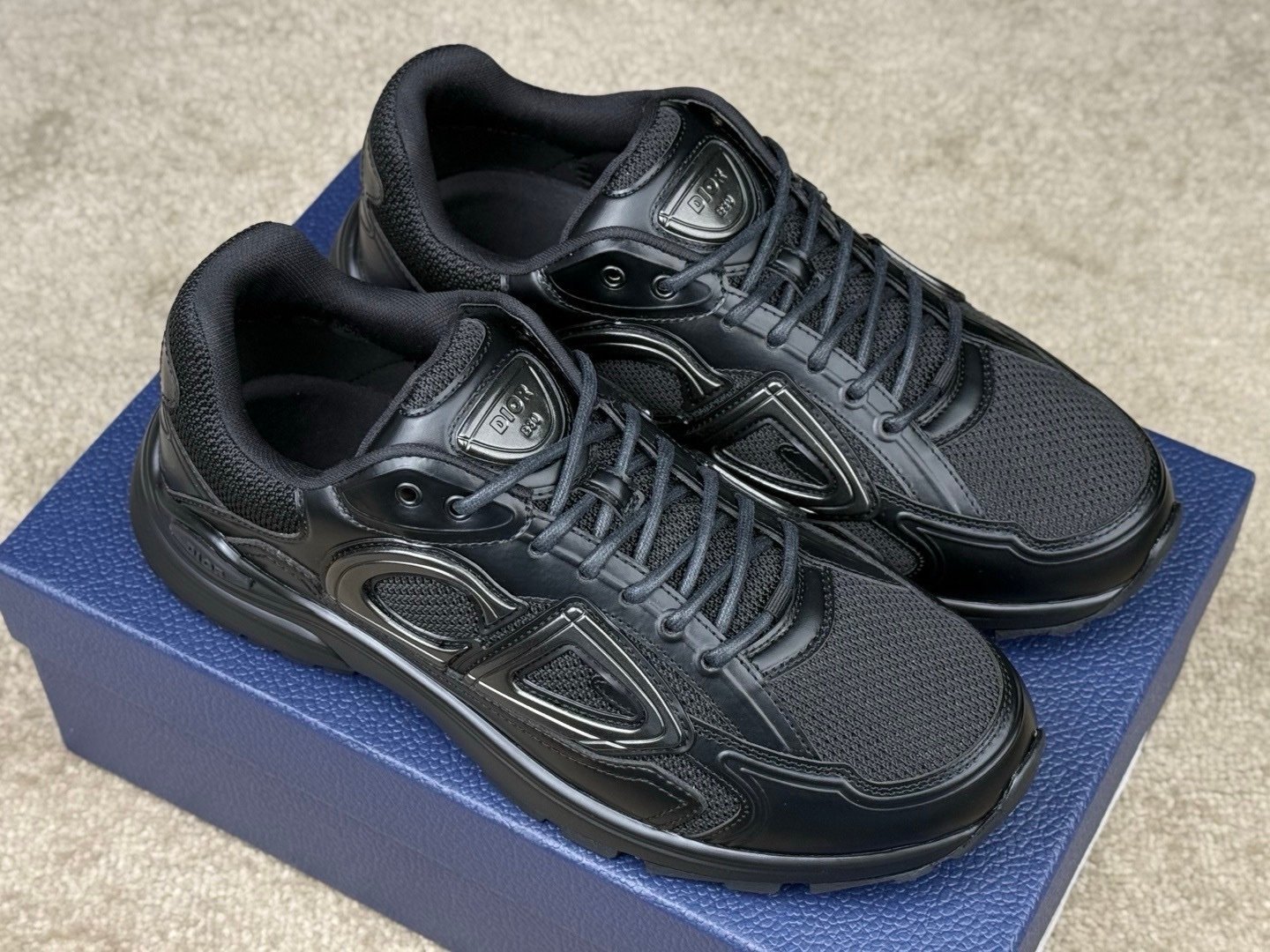 Dior B30 Patent Black Leather - Afbeelding 3