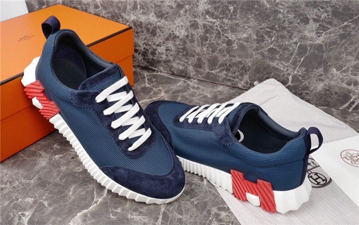 Hermes Bouncing Sneaker Navy Red - Afbeelding 6