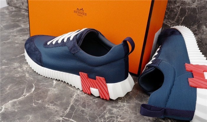 Hermes Bouncing Sneaker Navy Red - Afbeelding 5
