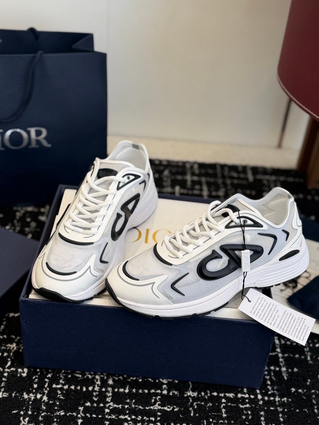 Dior B30 Countdown Tech White Semi Transparant - Afbeelding 3
