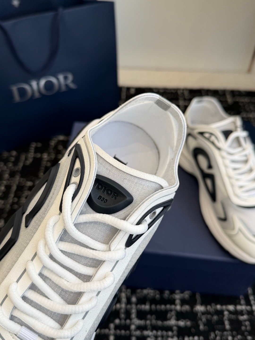 Dior B30 Countdown Tech White Semi Transparant - Afbeelding 6
