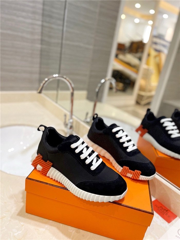 Hermes Bouncing Sneaker Black Red - Afbeelding 2
