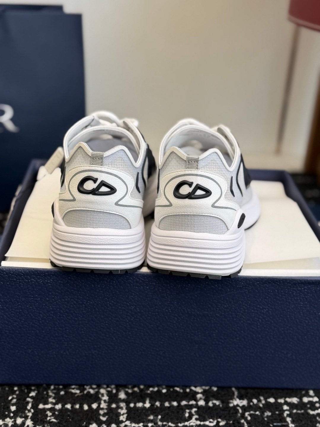Dior B30 Countdown Tech White Semi Transparant - Afbeelding 8