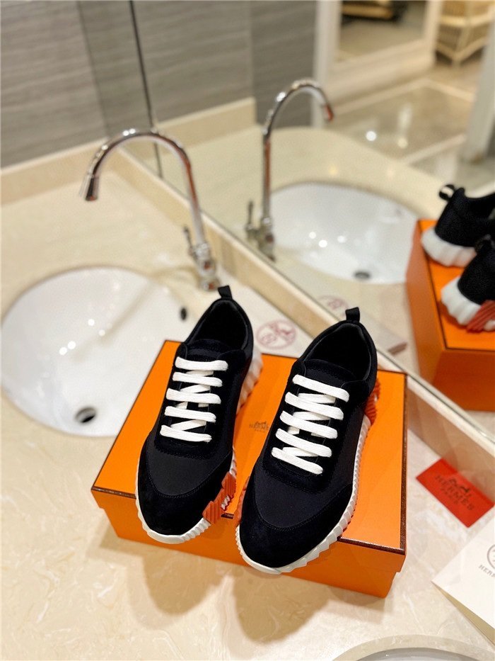 Hermes Bouncing Sneaker Black Red - Afbeelding 4