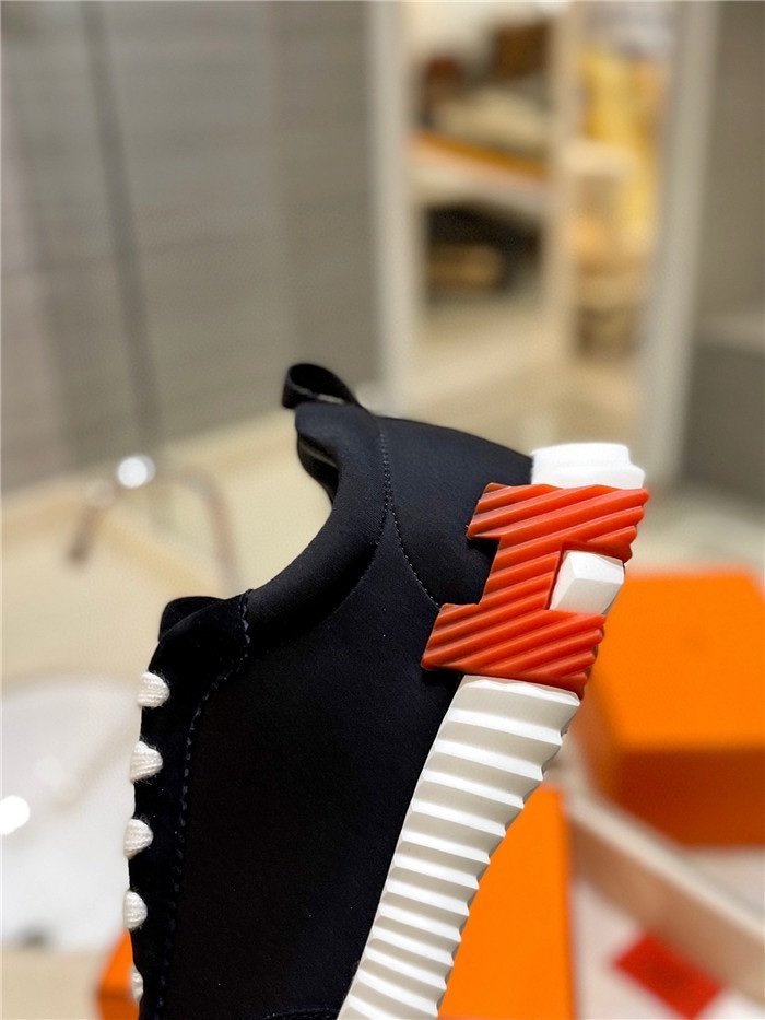 Hermes Bouncing Sneaker Black Red - Afbeelding 9