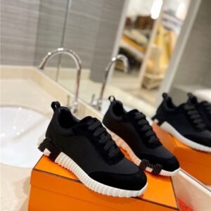 Alternative view of Hermes Bouncing Sneaker Black-White