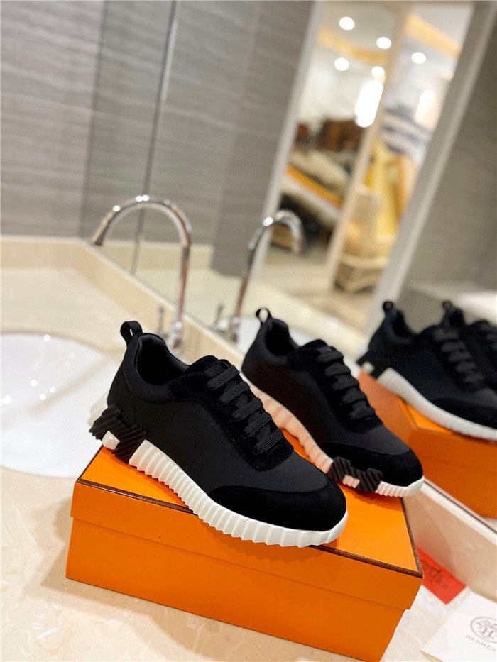 Hermes Bouncing Sneaker Black-White - Afbeelding 2