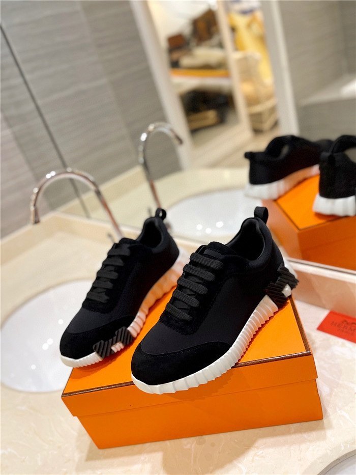 Hermes Bouncing Sneaker Black-White - Afbeelding 3