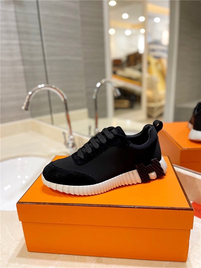 Hermes Bouncing Sneaker Black-White - Afbeelding 5
