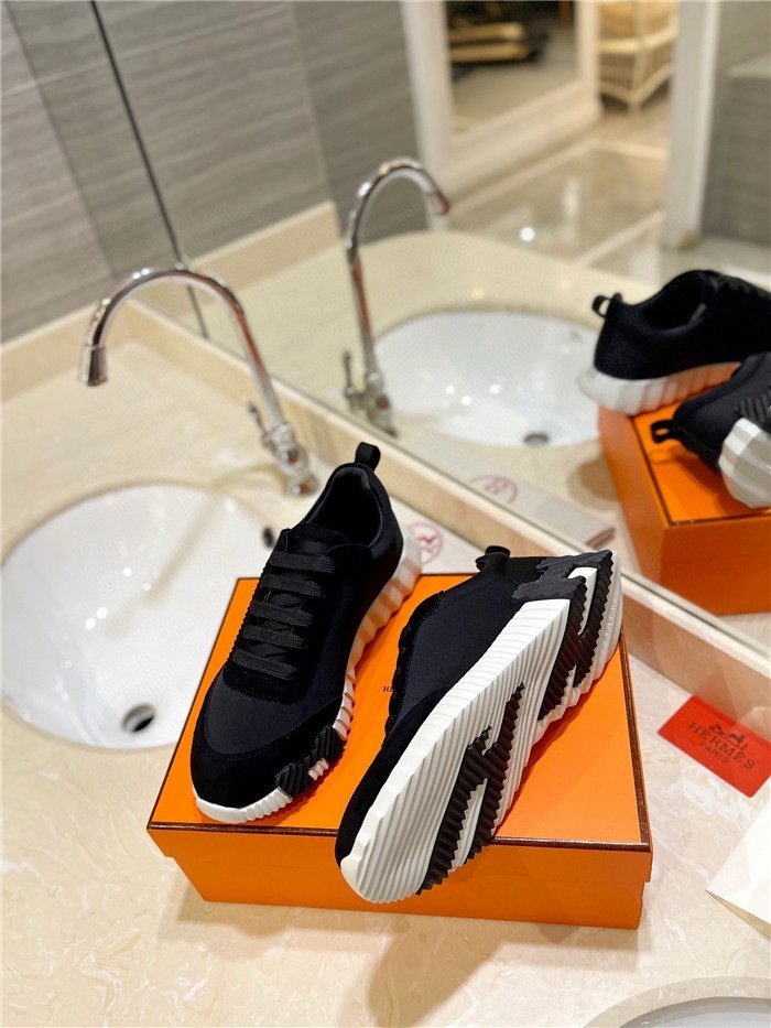 Hermes Bouncing Sneaker Black-White - Afbeelding 6