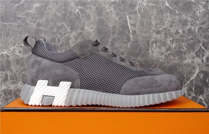 Hermes Bouncing Sneaker Grey White - Afbeelding 2